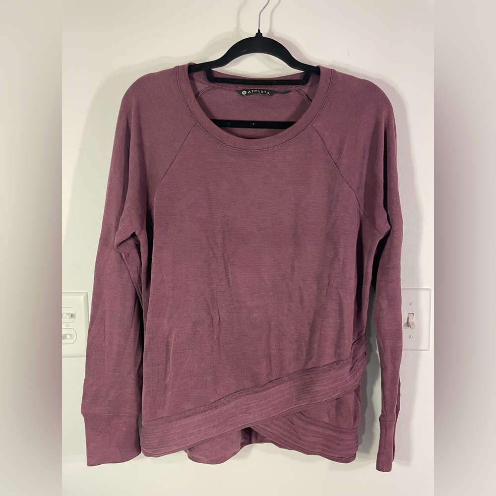 Athleta criss cross sweater!